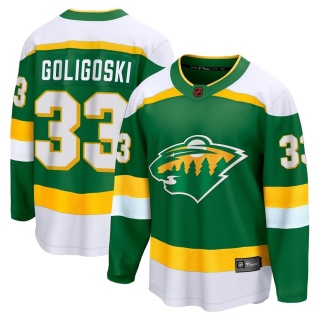 Men's Alex Goligoski Minnesota Wild Fanatics Branded Special Edition 2.0 Jersey - Breakaway Green