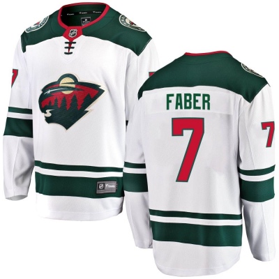 Home Green Adidas Authentic Brock Faber Jersey