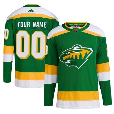 NHL Minnesota Wild Logo Baseball Jersey Shirt Custom Name For Men And Women  - YesItCustom