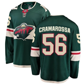 Men's Joseph Cramarossa Minnesota Wild Fanatics Branded Home Jersey - Breakaway Green