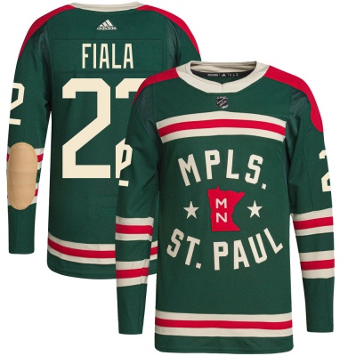 Men's Kevin Fiala Minnesota Wild Adidas 2022 Winter Classic Player Jersey - Authentic Green