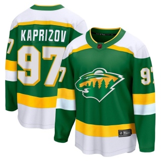 Men's Kirill Kaprizov Minnesota Wild Fanatics Branded Special Edition 2.0 Jersey - Breakaway Green
