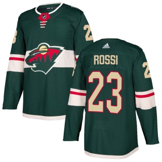 Men's Marco Rossi Minnesota Wild Adidas Home Jersey - Authentic Green