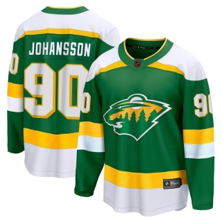 Men's Marcus Johansson Minnesota Wild Fanatics Branded Special Edition 2.0 Jersey - Breakaway Green