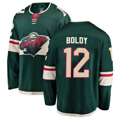 Men's Matt Boldy Minnesota Wild Fanatics Branded Home Jersey - Breakaway Green