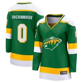 Women's Dmitry Ovchinnikov Minnesota Wild Fanatics Branded Special Edition 2.0 Jersey - Breakaway Green