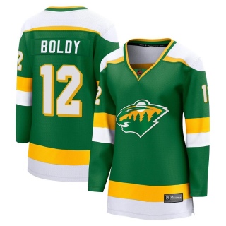 Women's Matt Boldy Minnesota Wild Fanatics Branded Special Edition 2.0 Jersey - Breakaway Green