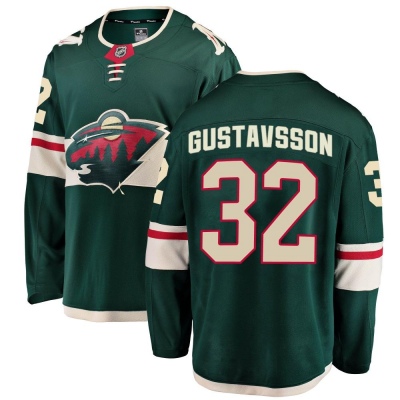 Youth Filip Gustavsson Minnesota Wild Fanatics Branded Home Jersey - Breakaway Green