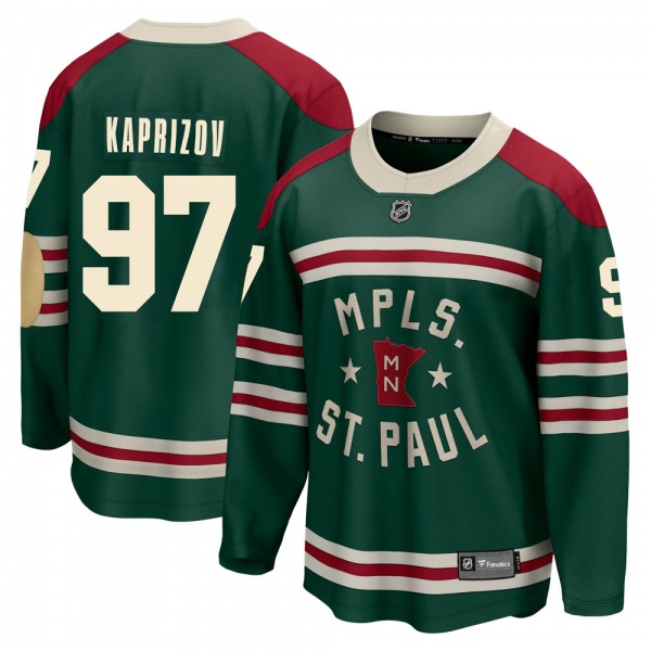 Kirill Kaprizov Minnesota Wild Preschool 2023/24 Alternate Replica Player  Jersey – Green