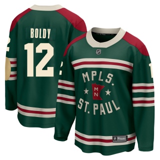 Youth Matt Boldy Minnesota Wild Fanatics Branded 2022 Winter Classic Jersey - Breakaway Green