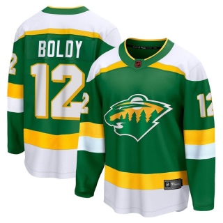 Youth Matt Boldy Minnesota Wild Fanatics Branded Special Edition 2.0 Jersey - Breakaway Green