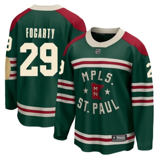 Youth Steven Fogarty Minnesota Wild Fanatics Branded 2022 Winter Classic Jersey - Breakaway Green
